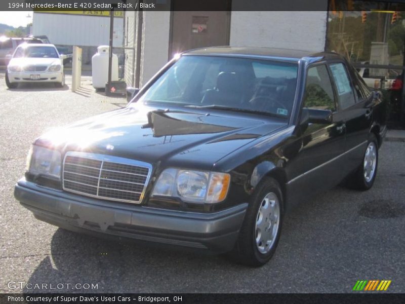 Black / Black 1994 Mercedes-Benz E 420 Sedan