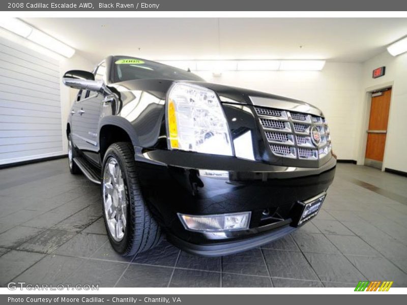 Black Raven / Ebony 2008 Cadillac Escalade AWD