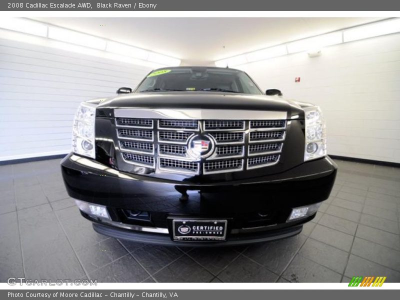 Black Raven / Ebony 2008 Cadillac Escalade AWD