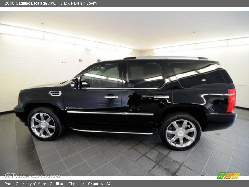 Black Raven / Ebony 2008 Cadillac Escalade AWD