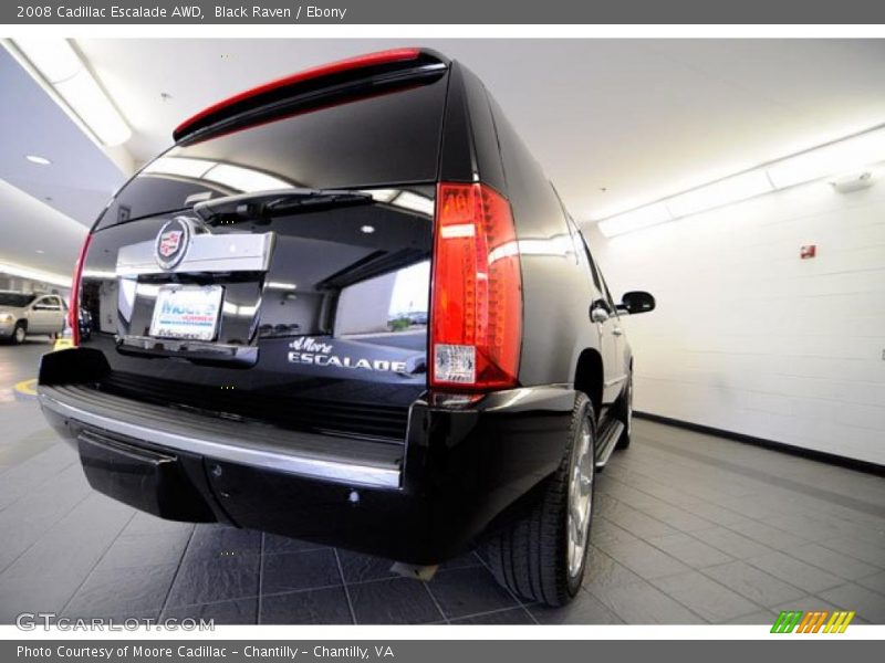 Black Raven / Ebony 2008 Cadillac Escalade AWD