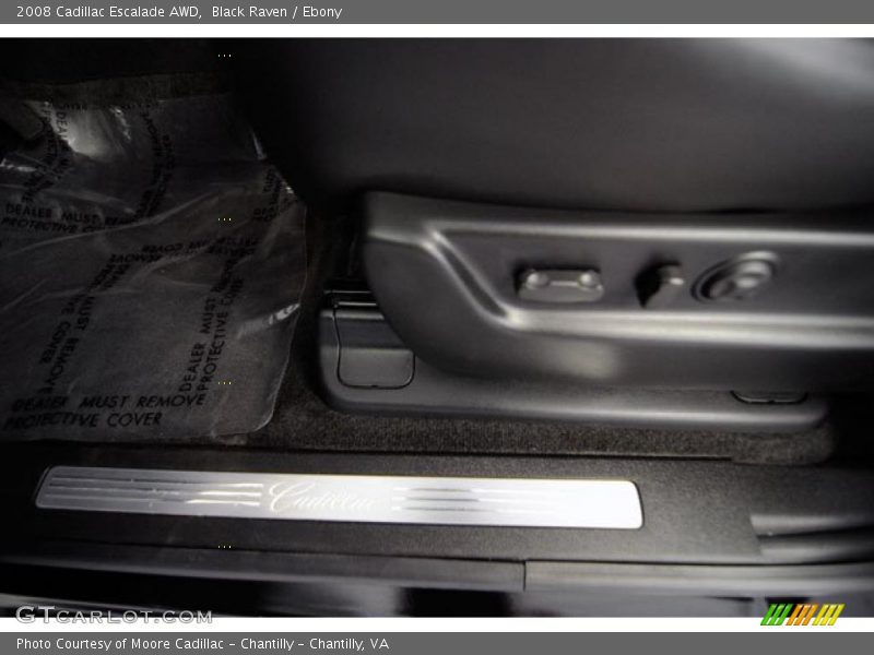 Black Raven / Ebony 2008 Cadillac Escalade AWD