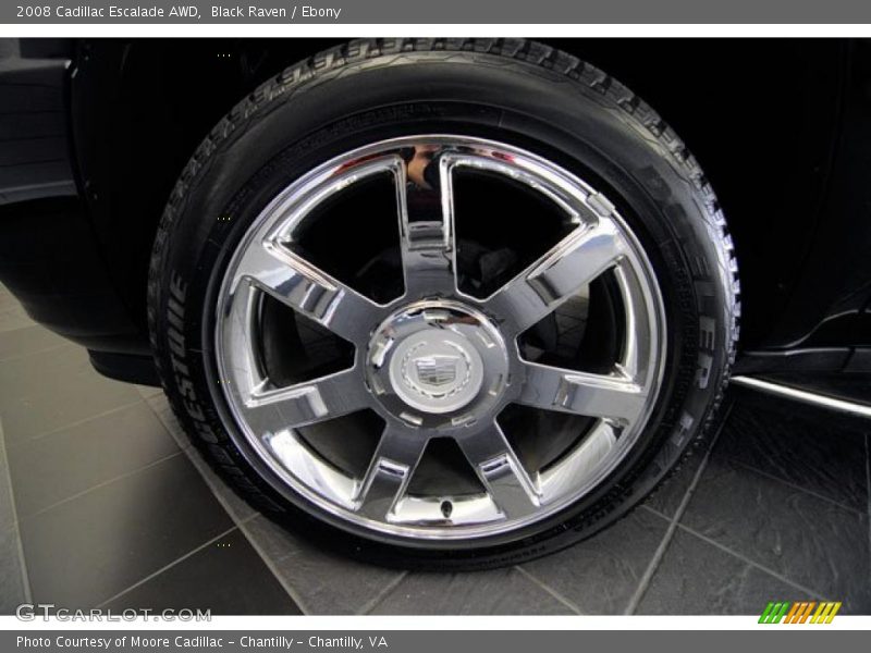 Black Raven / Ebony 2008 Cadillac Escalade AWD