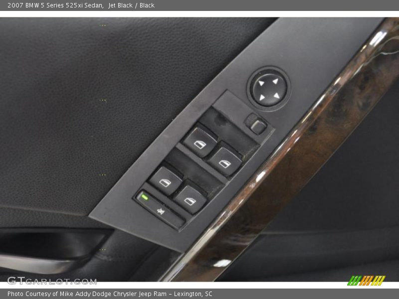 Jet Black / Black 2007 BMW 5 Series 525xi Sedan