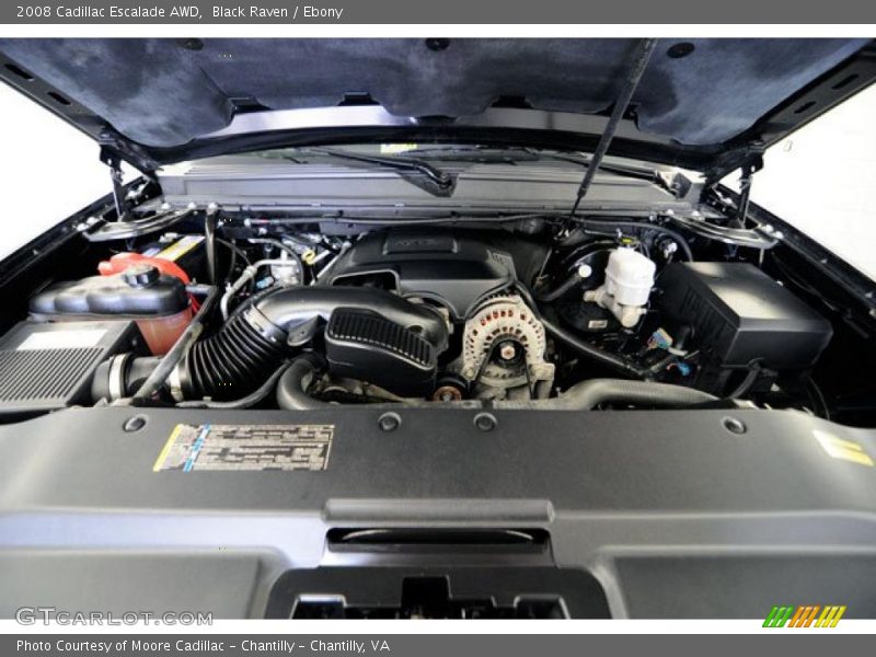 Black Raven / Ebony 2008 Cadillac Escalade AWD