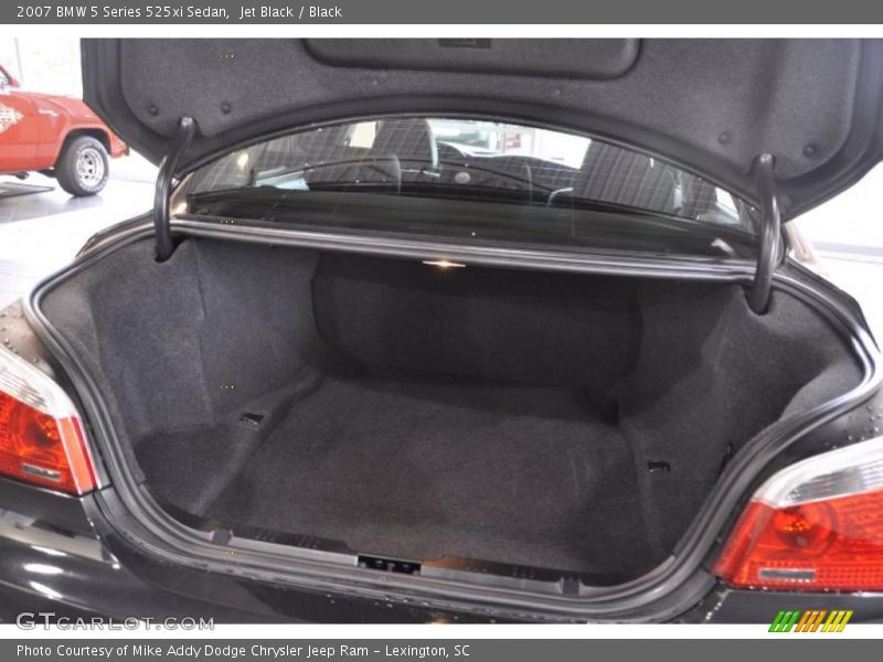 Jet Black / Black 2007 BMW 5 Series 525xi Sedan