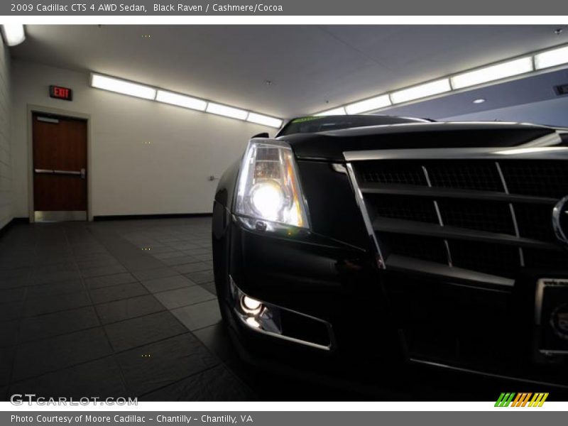 Black Raven / Cashmere/Cocoa 2009 Cadillac CTS 4 AWD Sedan