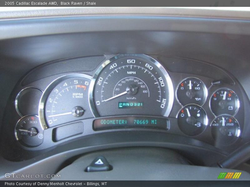Black Raven / Shale 2005 Cadillac Escalade AWD