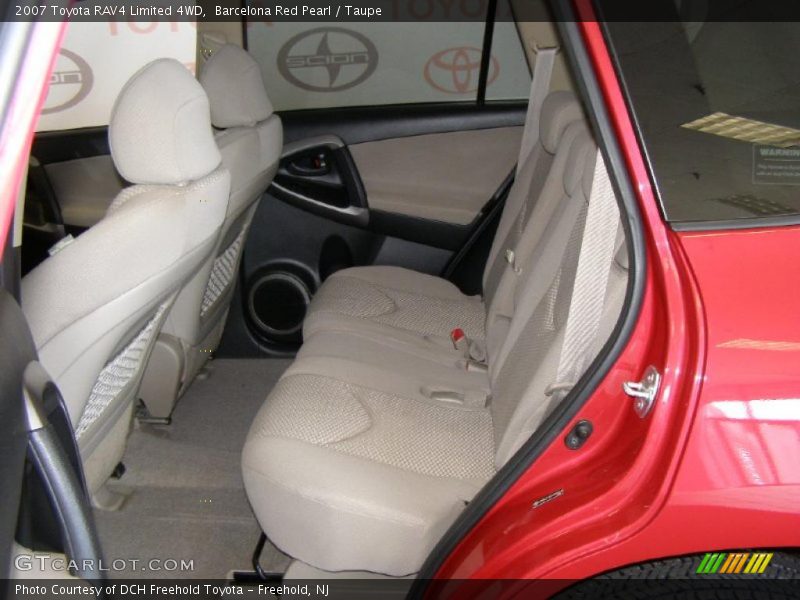 Barcelona Red Pearl / Taupe 2007 Toyota RAV4 Limited 4WD