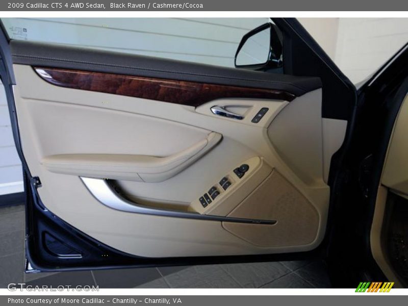 Black Raven / Cashmere/Cocoa 2009 Cadillac CTS 4 AWD Sedan