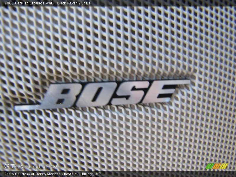 Black Raven / Shale 2005 Cadillac Escalade AWD