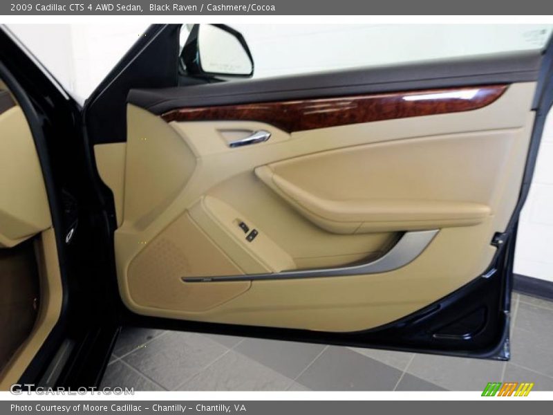 Black Raven / Cashmere/Cocoa 2009 Cadillac CTS 4 AWD Sedan