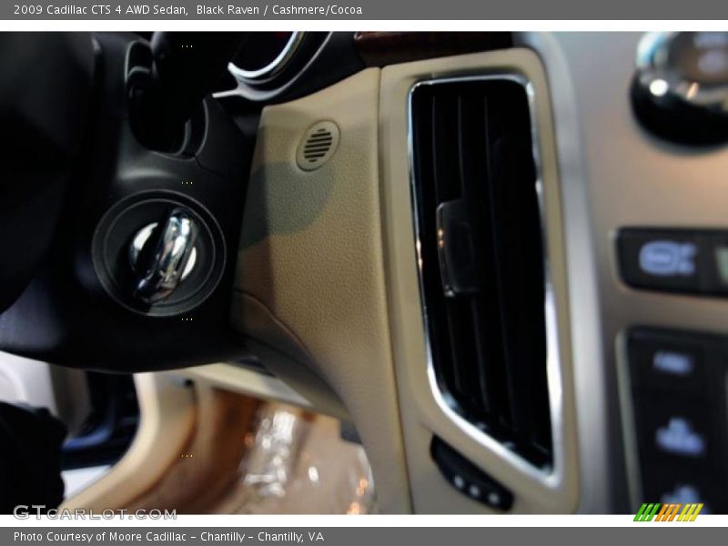 Black Raven / Cashmere/Cocoa 2009 Cadillac CTS 4 AWD Sedan