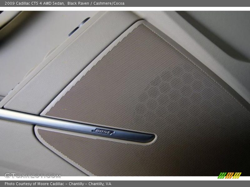 Black Raven / Cashmere/Cocoa 2009 Cadillac CTS 4 AWD Sedan