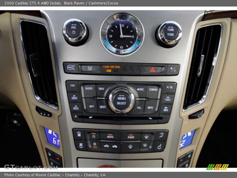 Black Raven / Cashmere/Cocoa 2009 Cadillac CTS 4 AWD Sedan