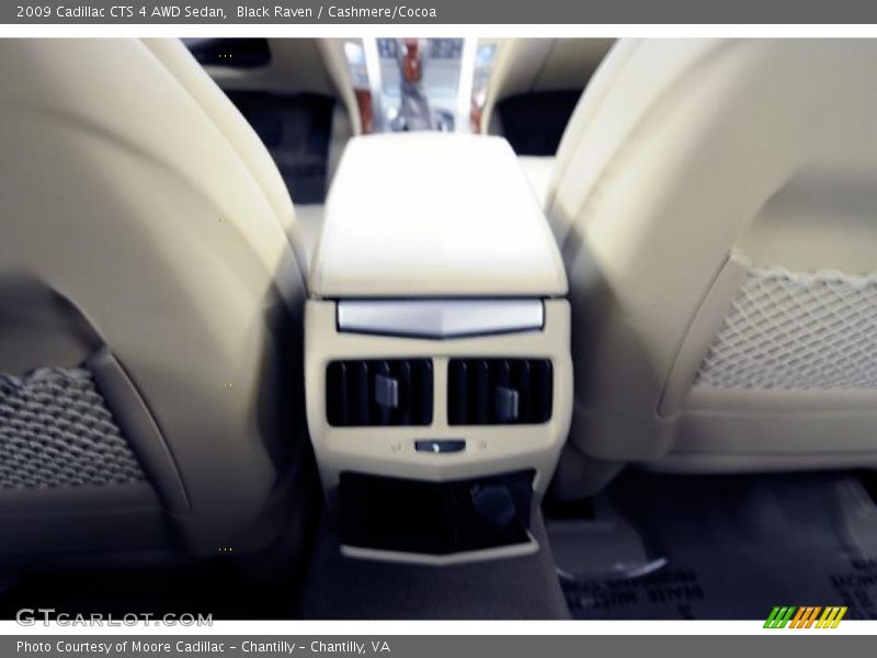Black Raven / Cashmere/Cocoa 2009 Cadillac CTS 4 AWD Sedan