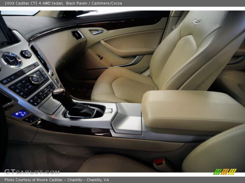Black Raven / Cashmere/Cocoa 2009 Cadillac CTS 4 AWD Sedan