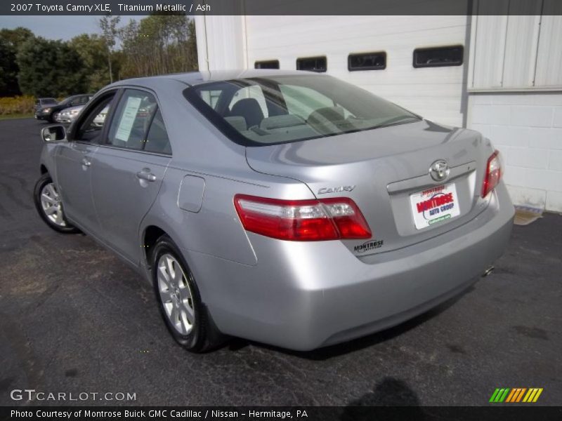 Titanium Metallic / Ash 2007 Toyota Camry XLE