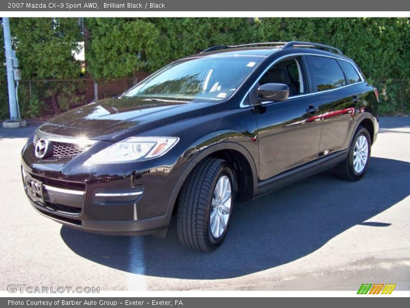 Brilliant Black / Black 2007 Mazda CX-9 Sport AWD