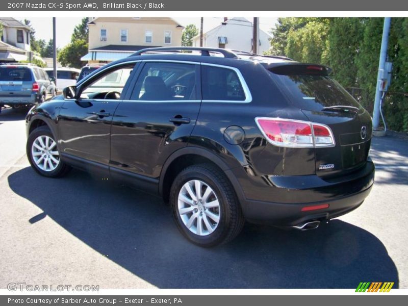 Brilliant Black / Black 2007 Mazda CX-9 Sport AWD