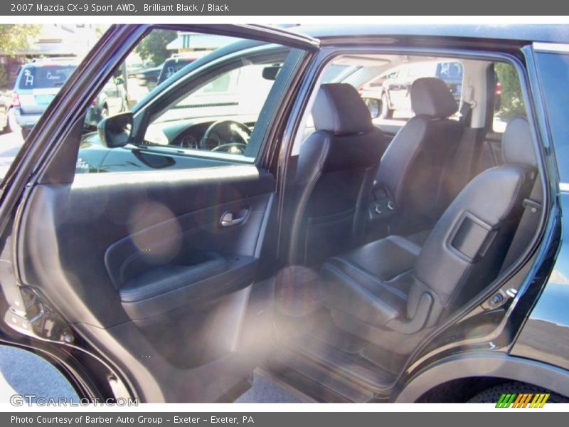 Brilliant Black / Black 2007 Mazda CX-9 Sport AWD