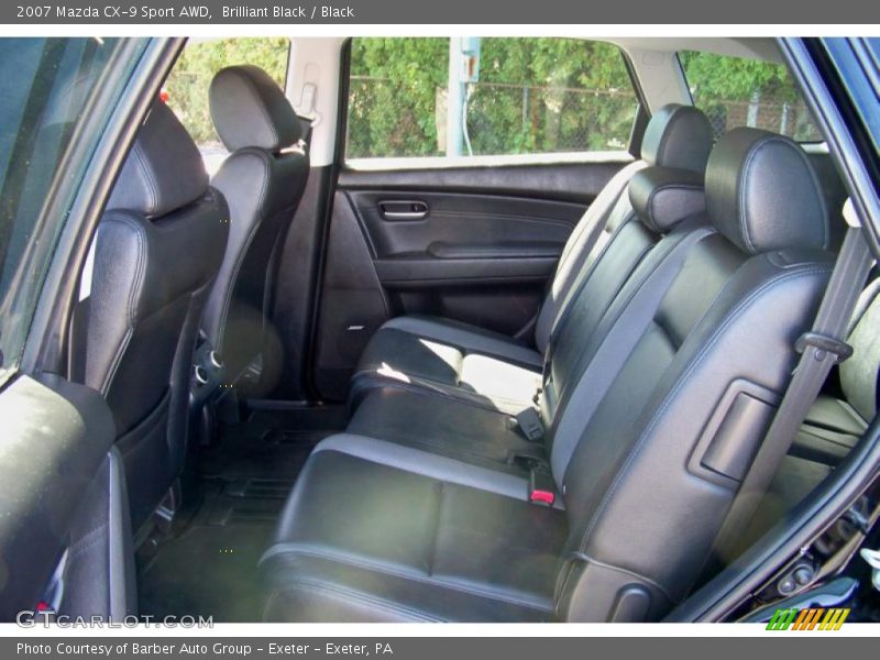 Brilliant Black / Black 2007 Mazda CX-9 Sport AWD