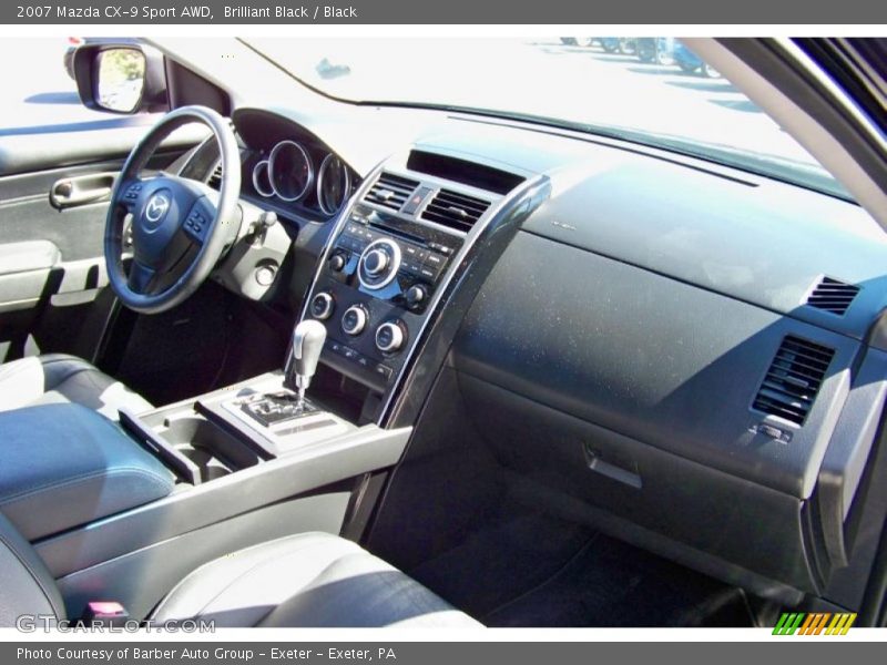 Brilliant Black / Black 2007 Mazda CX-9 Sport AWD