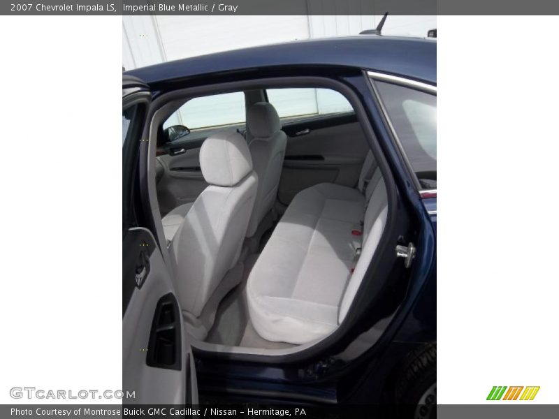 Imperial Blue Metallic / Gray 2007 Chevrolet Impala LS