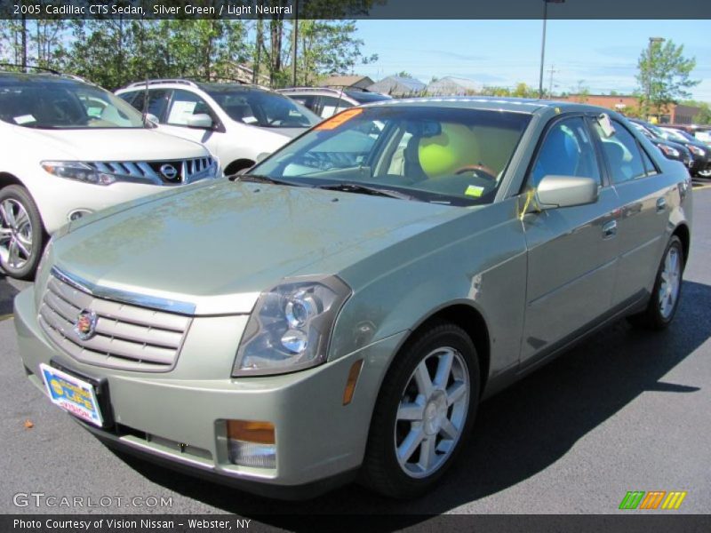 Silver Green / Light Neutral 2005 Cadillac CTS Sedan