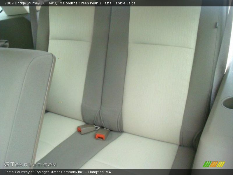 Melbourne Green Pearl / Pastel Pebble Beige 2009 Dodge Journey SXT AWD