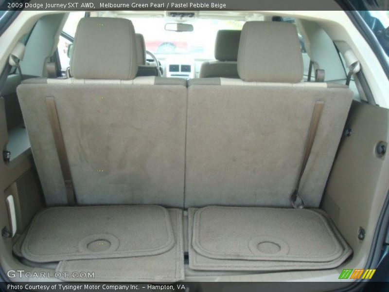 Melbourne Green Pearl / Pastel Pebble Beige 2009 Dodge Journey SXT AWD