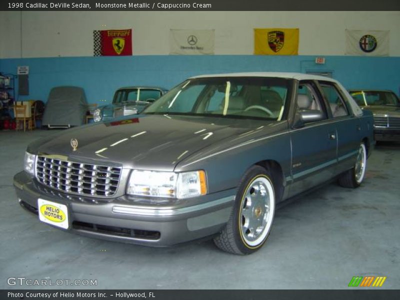 Moonstone Metallic / Cappuccino Cream 1998 Cadillac DeVille Sedan