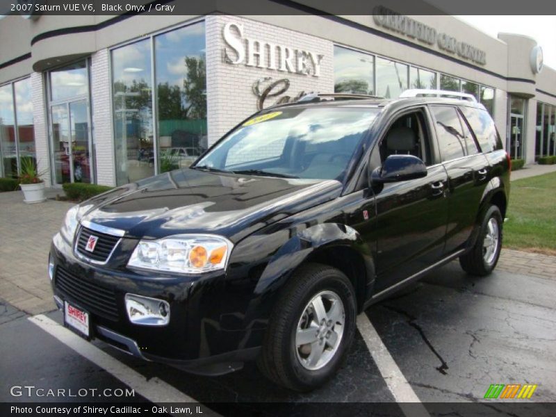 Black Onyx / Gray 2007 Saturn VUE V6
