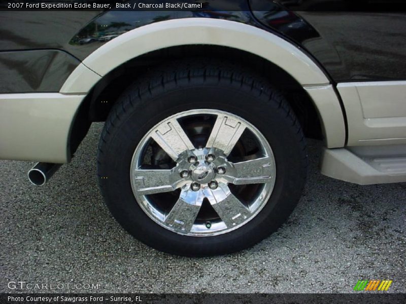 Black / Charcoal Black/Camel 2007 Ford Expedition Eddie Bauer