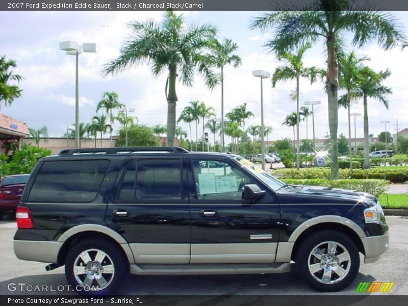 Black / Charcoal Black/Camel 2007 Ford Expedition Eddie Bauer