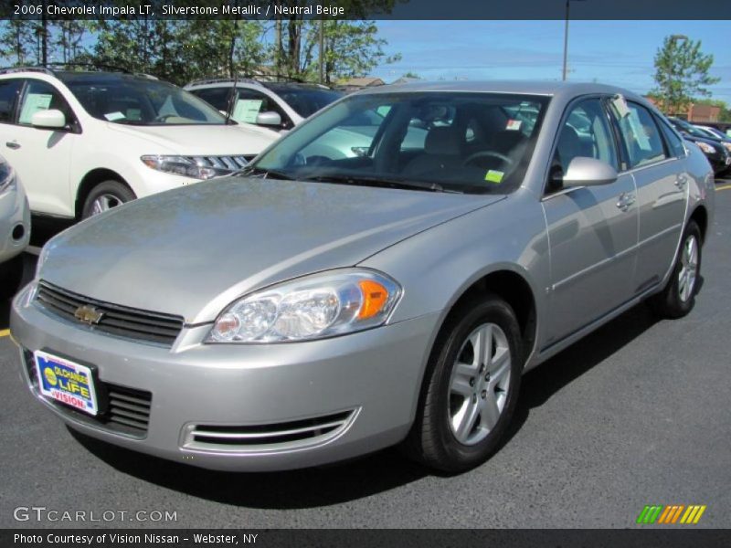 Silverstone Metallic / Neutral Beige 2006 Chevrolet Impala LT