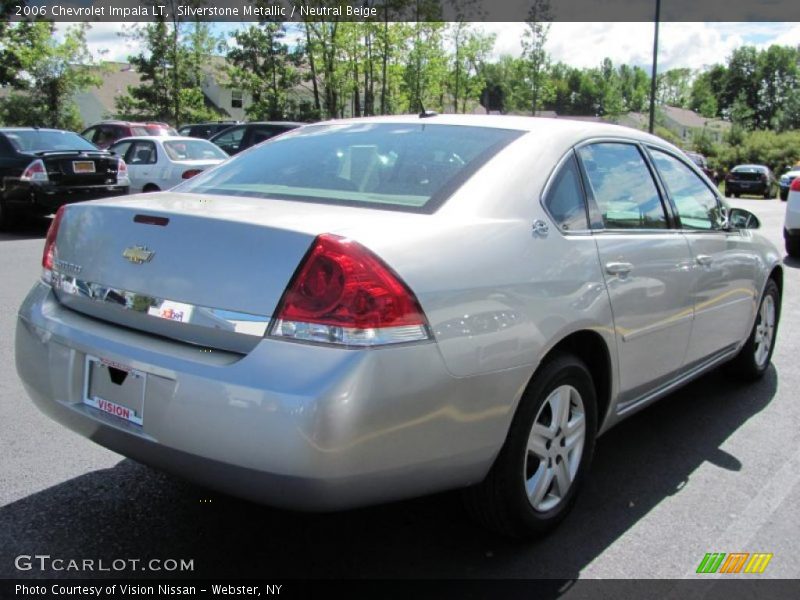 Silverstone Metallic / Neutral Beige 2006 Chevrolet Impala LT