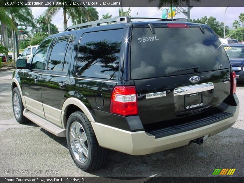 Black / Charcoal Black/Camel 2007 Ford Expedition Eddie Bauer