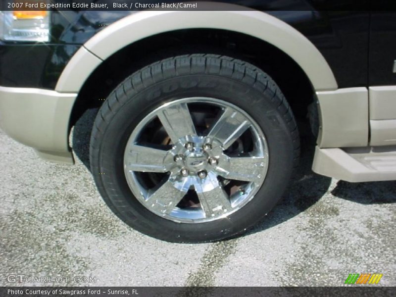 Black / Charcoal Black/Camel 2007 Ford Expedition Eddie Bauer