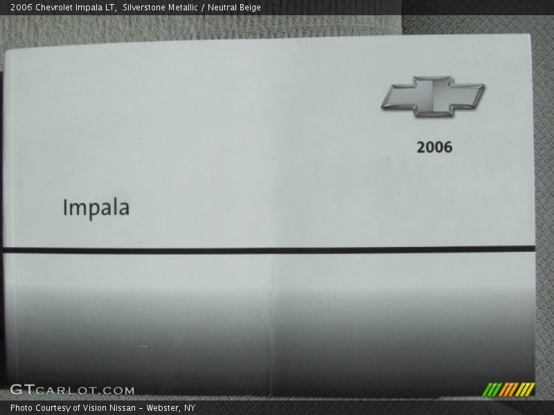 Silverstone Metallic / Neutral Beige 2006 Chevrolet Impala LT