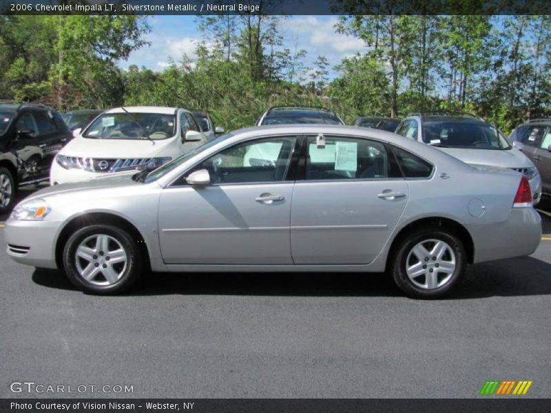 Silverstone Metallic / Neutral Beige 2006 Chevrolet Impala LT