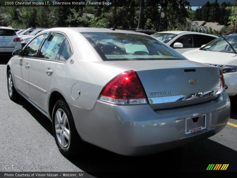 Silverstone Metallic / Neutral Beige 2006 Chevrolet Impala LT