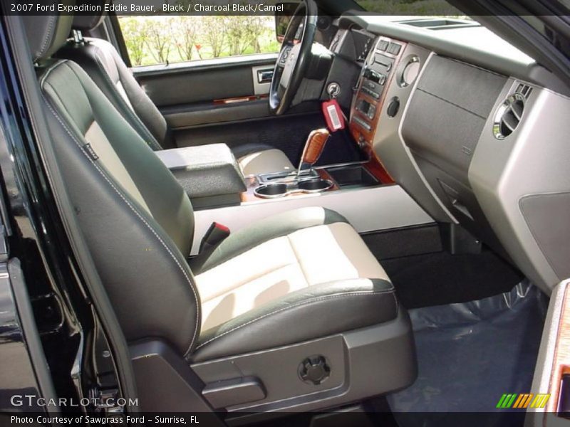 Black / Charcoal Black/Camel 2007 Ford Expedition Eddie Bauer