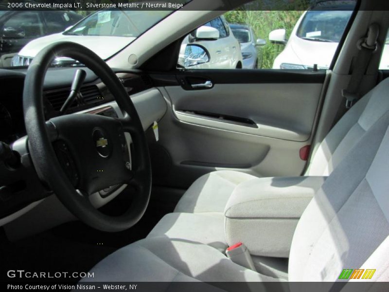 Silverstone Metallic / Neutral Beige 2006 Chevrolet Impala LT