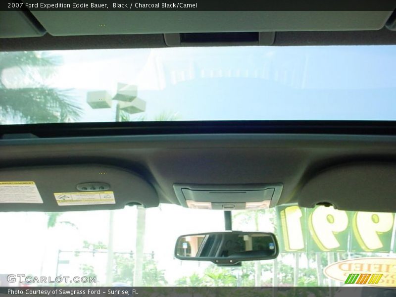 Black / Charcoal Black/Camel 2007 Ford Expedition Eddie Bauer