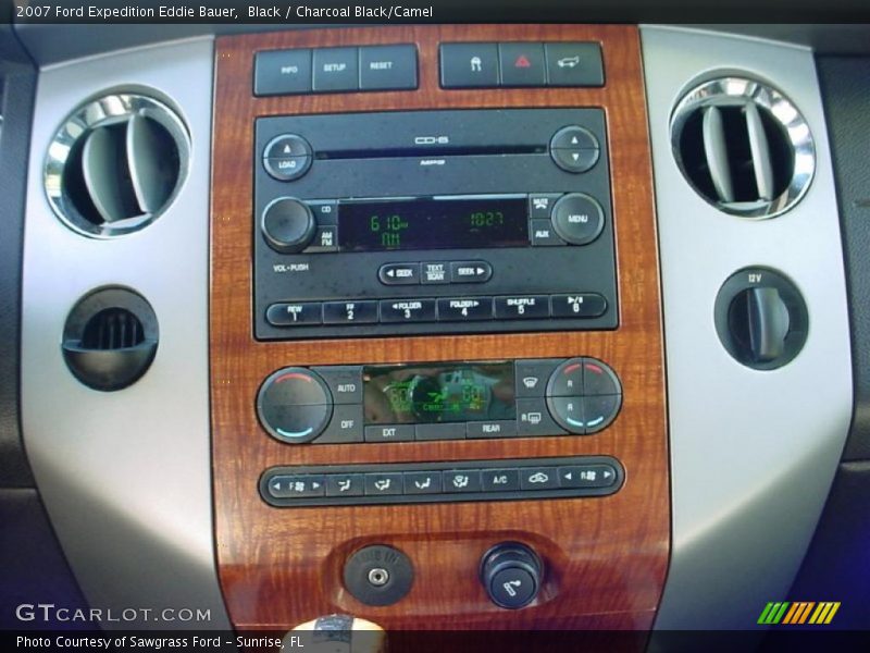 Black / Charcoal Black/Camel 2007 Ford Expedition Eddie Bauer