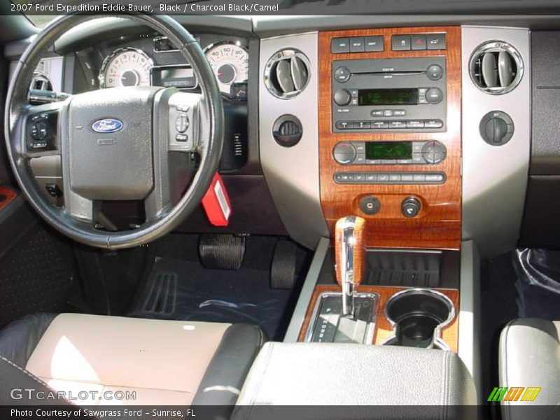 Black / Charcoal Black/Camel 2007 Ford Expedition Eddie Bauer