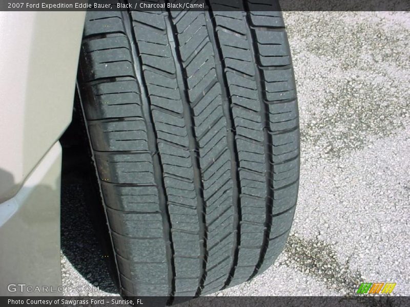 Black / Charcoal Black/Camel 2007 Ford Expedition Eddie Bauer