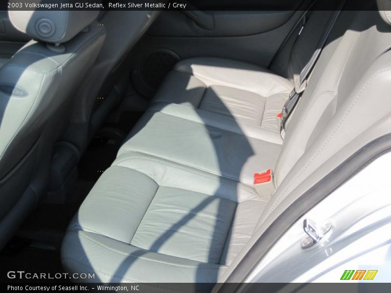Reflex Silver Metallic / Grey 2003 Volkswagen Jetta GLI Sedan