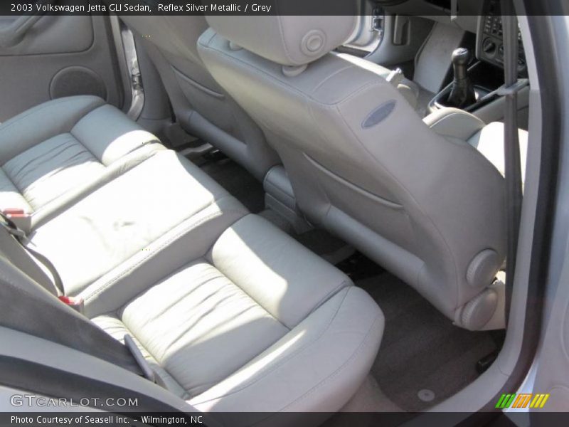 Reflex Silver Metallic / Grey 2003 Volkswagen Jetta GLI Sedan